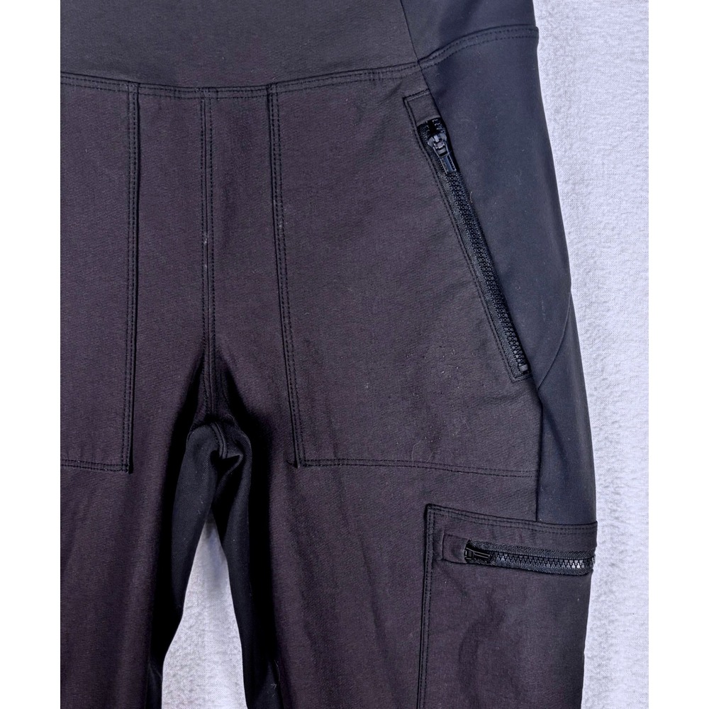 Athleta Headlands Hybrid Cargo II Tight Black High Rise Hiking Leggings Size 2